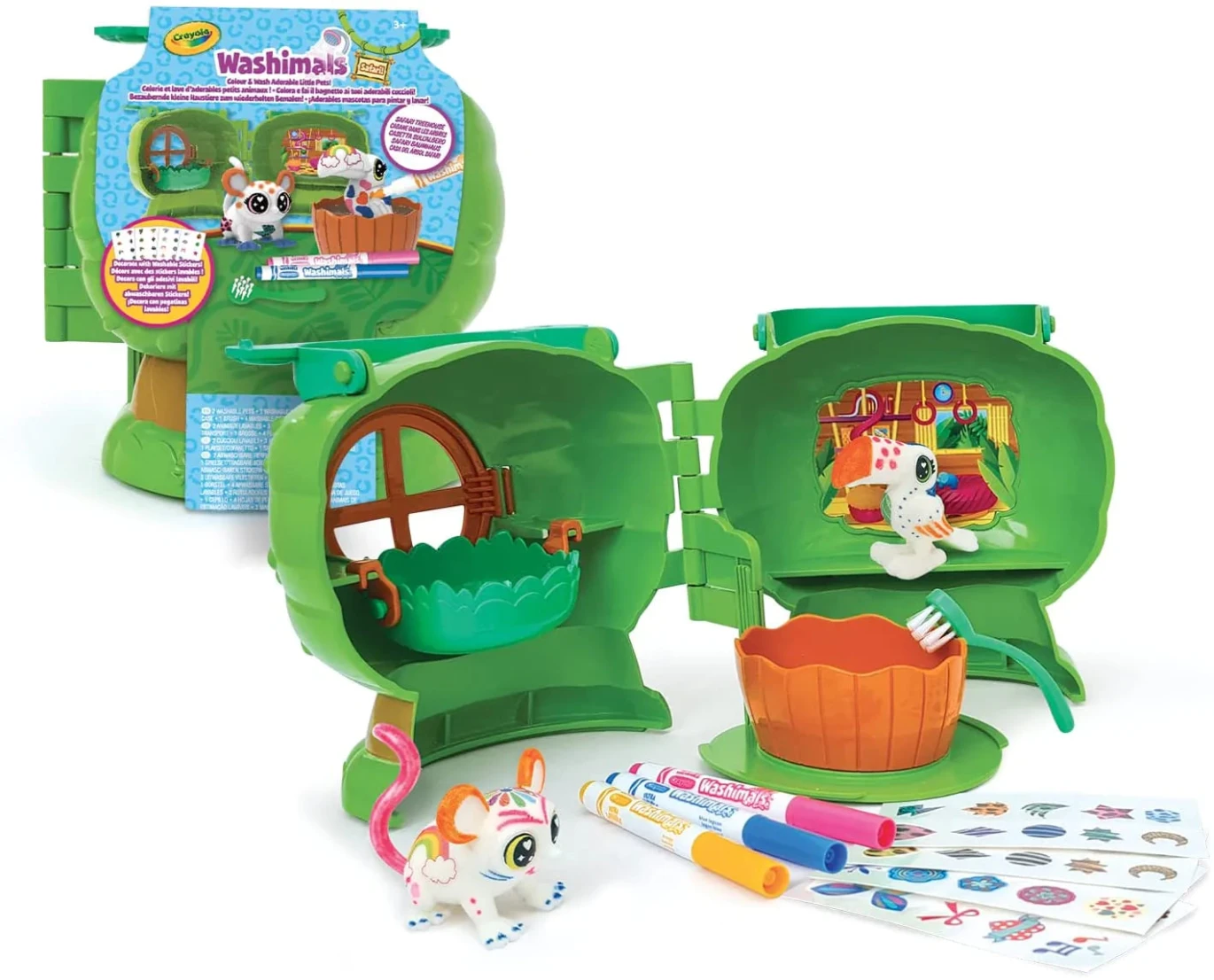 Crayola Washimals Safari Treehouse