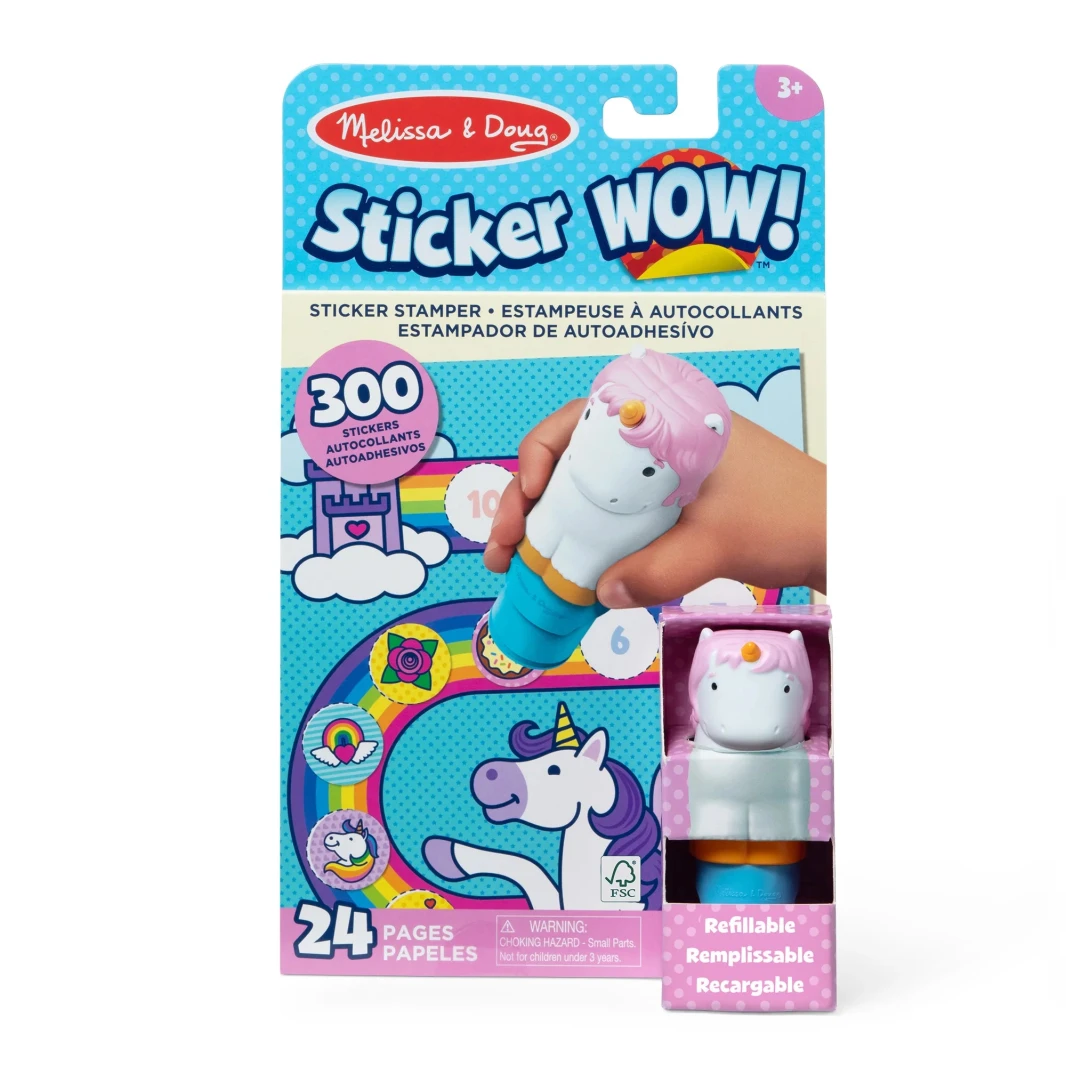 Melissa & Doug Sticker Wow Activity Pad Set Unicorn