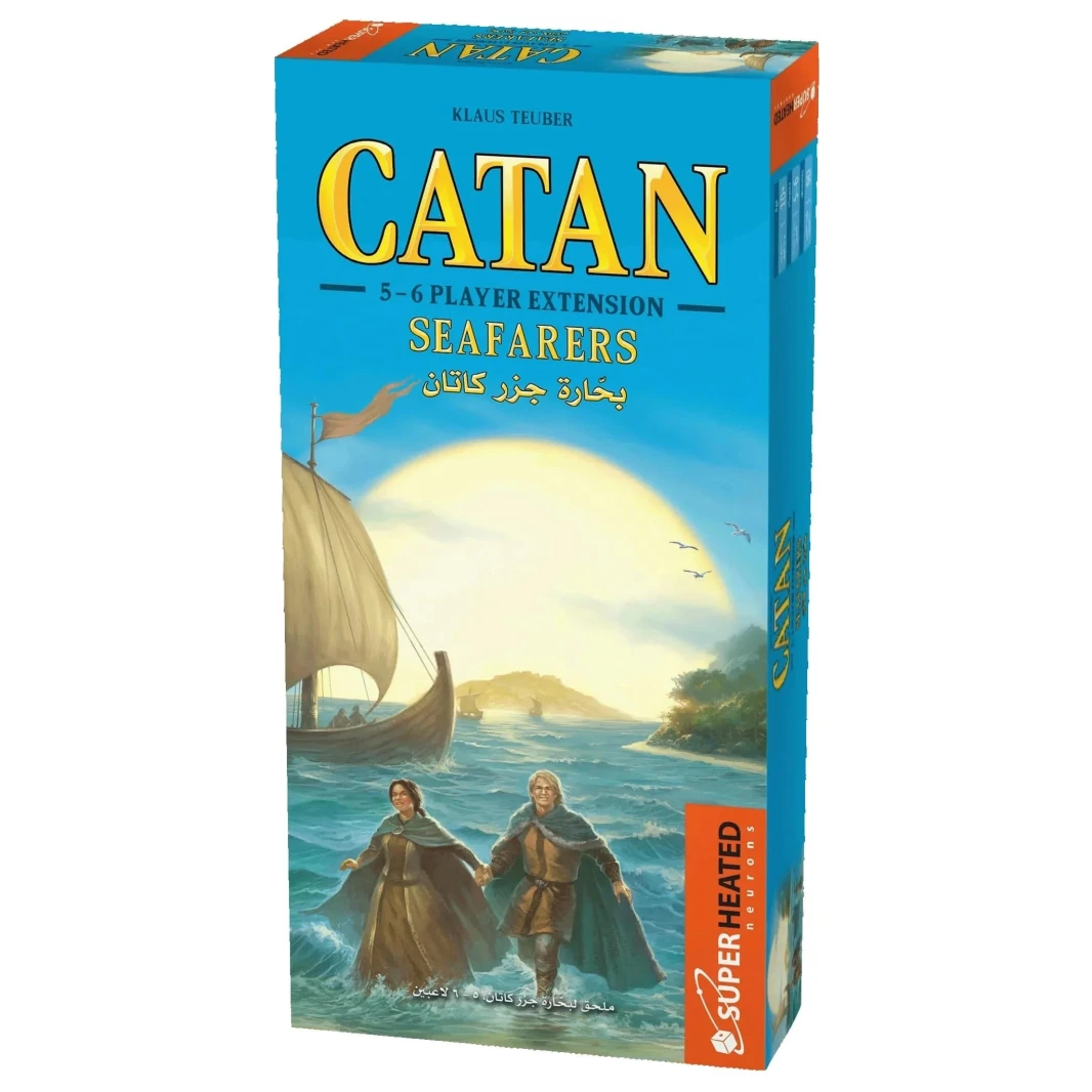 Superheated Neurons Catan Seafarers 5-6 Players Ar/En