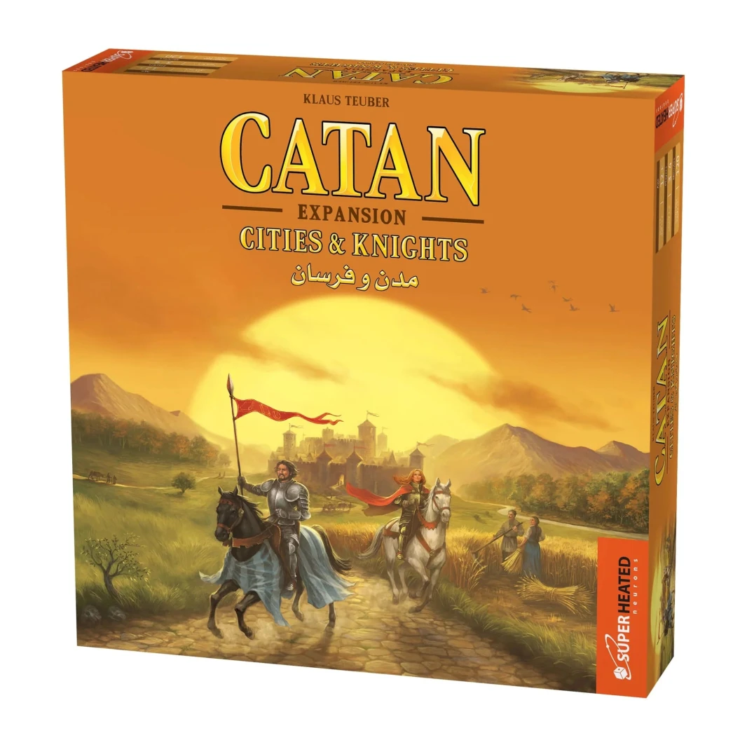 Superheated Neurons Catan Cities & Knight 3-4 Players Ar/En