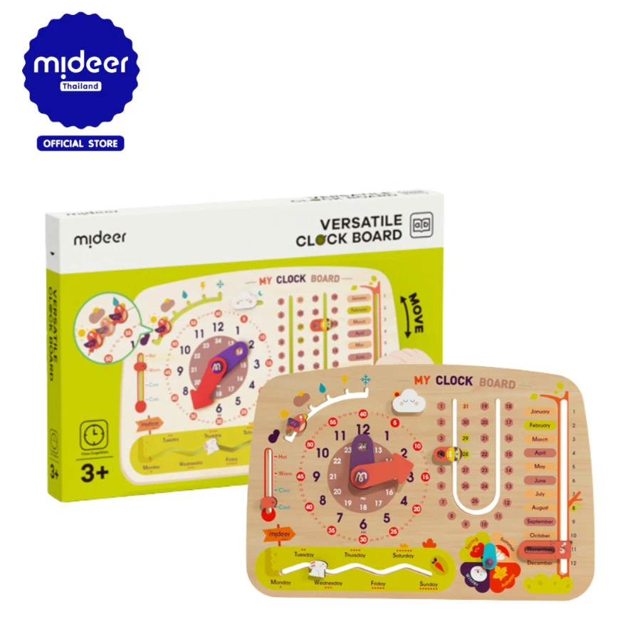 Mideer - Versatile Clock Board