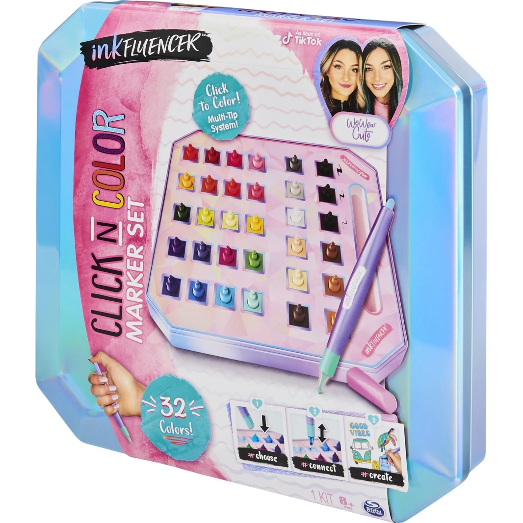 Inkfluencer Click N Color Marker Set