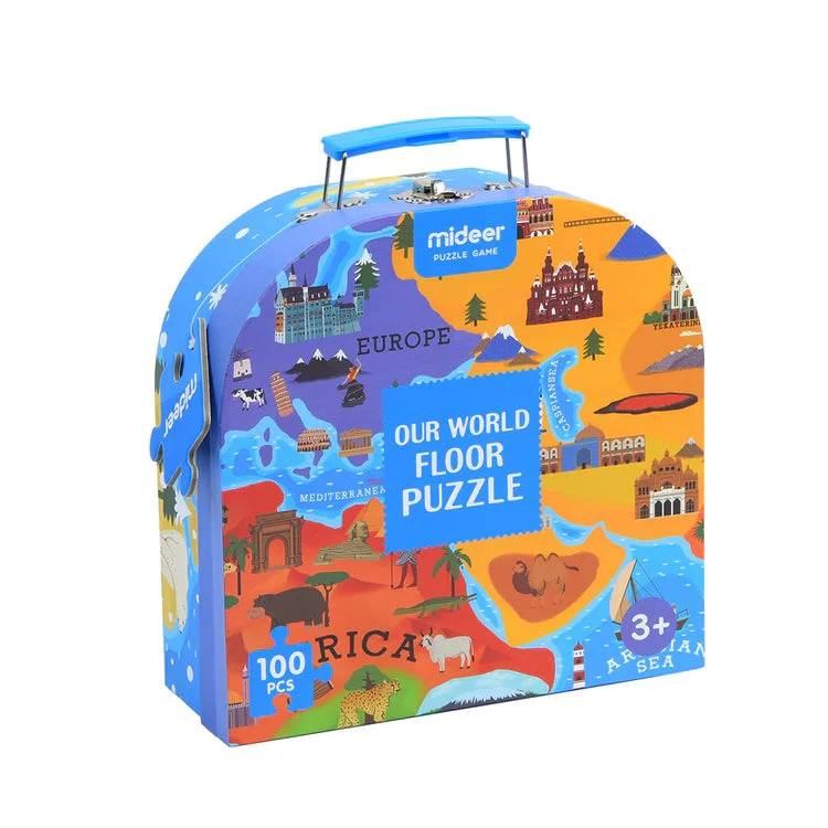 Mideer - Gift Box Puzzle- Our World