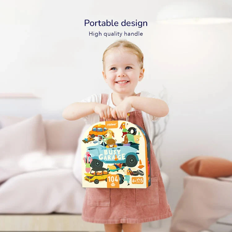 Mideer - Gift Box Puzzle- Our World