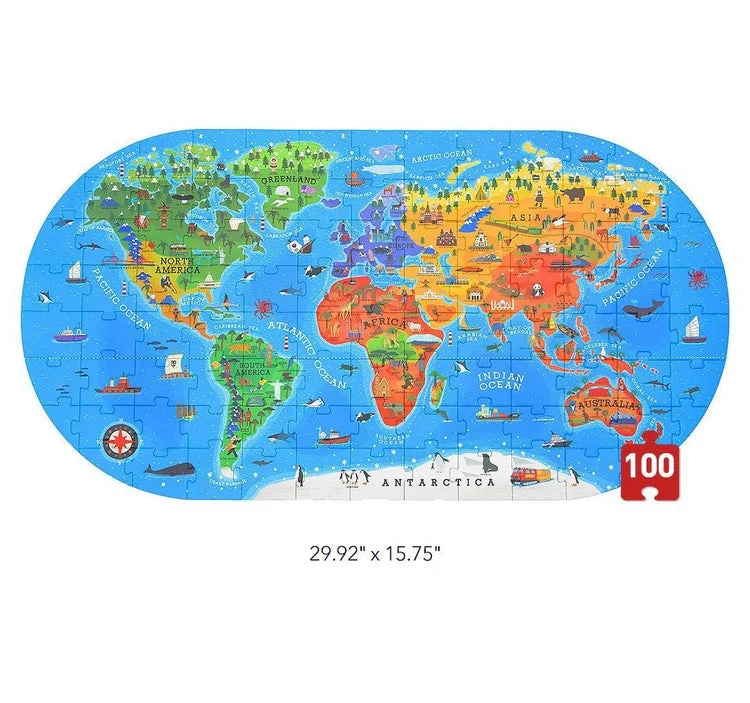 Mideer - Gift Box Puzzle- Our World