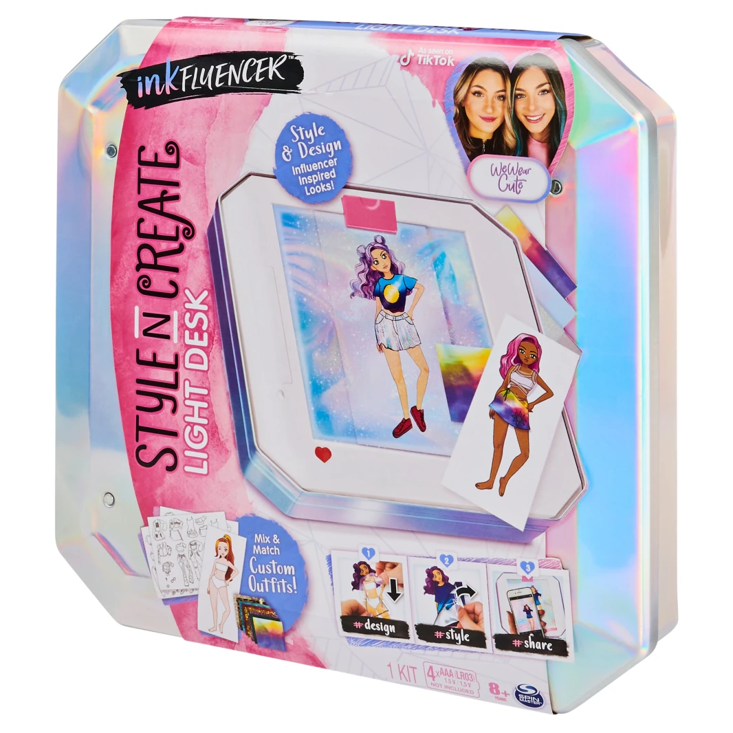 Spin Master: Inkfluencer Style N Create Light Desk