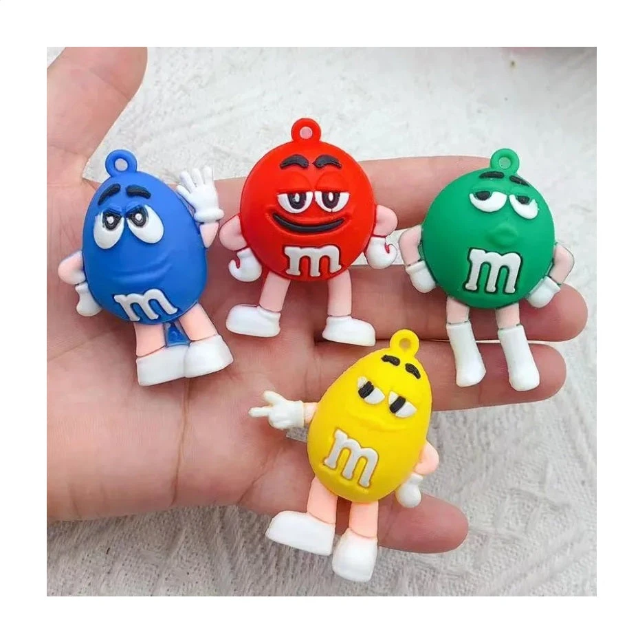 Rubber Keychain M & M'S
