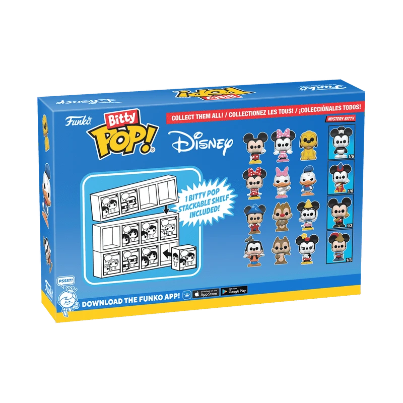 Bitty Pop Disney: Disney Classic Goofy 4Pk