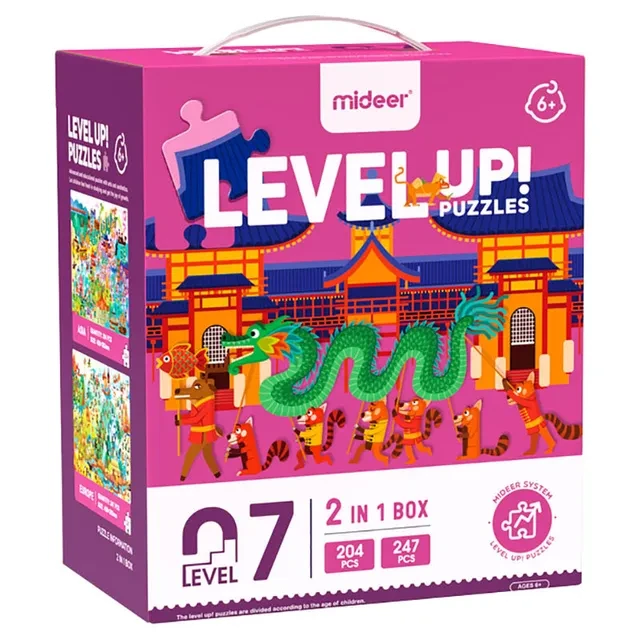Mideer - Level Up Puzzle 7 World Travel