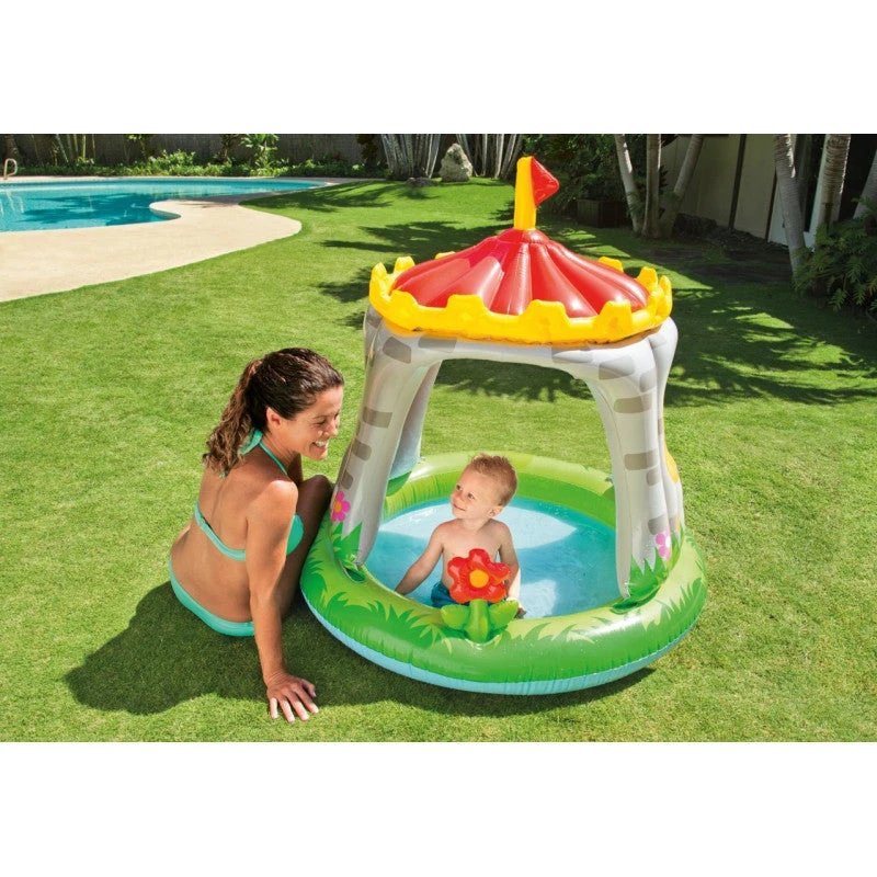 Intex - Royal Castle Baby Pool, Ages 1-3 , 1.22Mx1.22M
