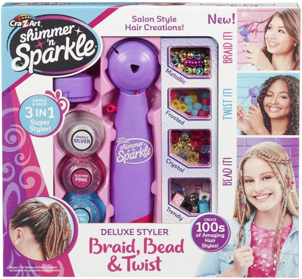 Shimmer N Sparkle Deluxe Styler Bead & Twist