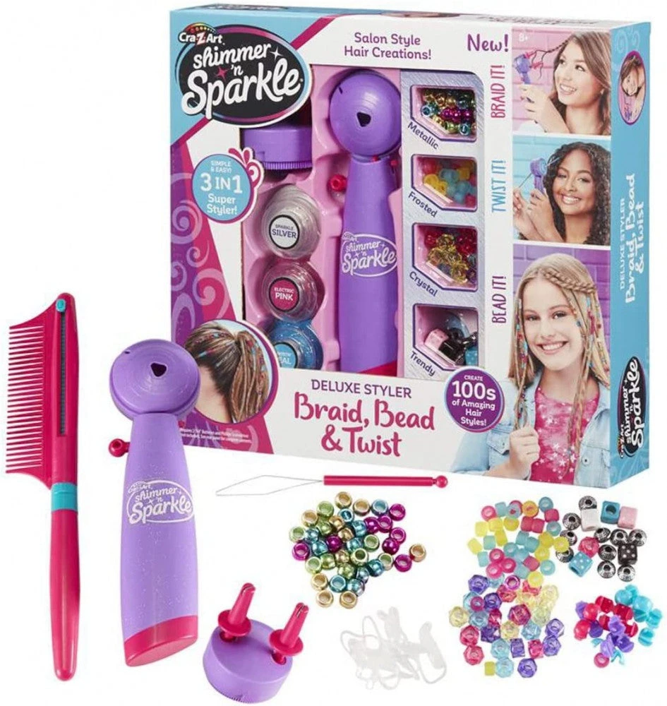 Shimmer N Sparkle Deluxe Styler Bead & Twist