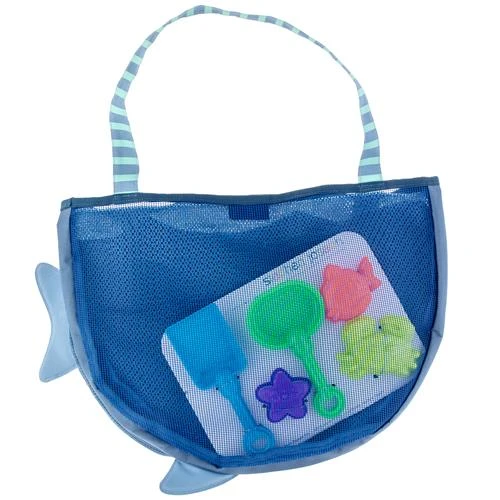Stephen Joseph Beach Totes Toy Play - Shark Set