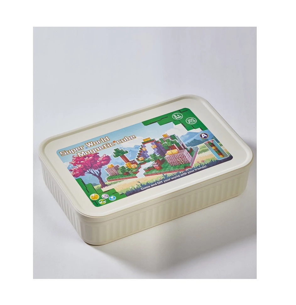 Didi Buildies Magnetic Cubes 300 Pcs Build Tree House Theme