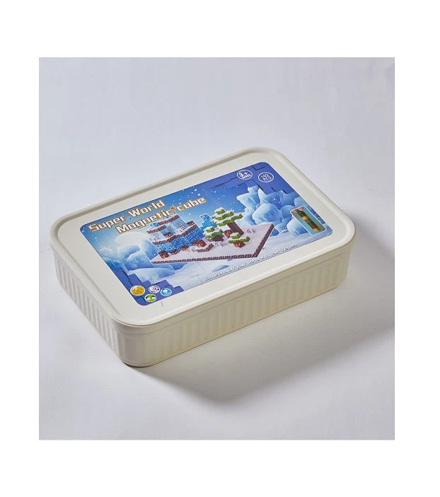 Didi Buildies Magnetic Cubes 192 Pcs Build Ice & Snow Theme