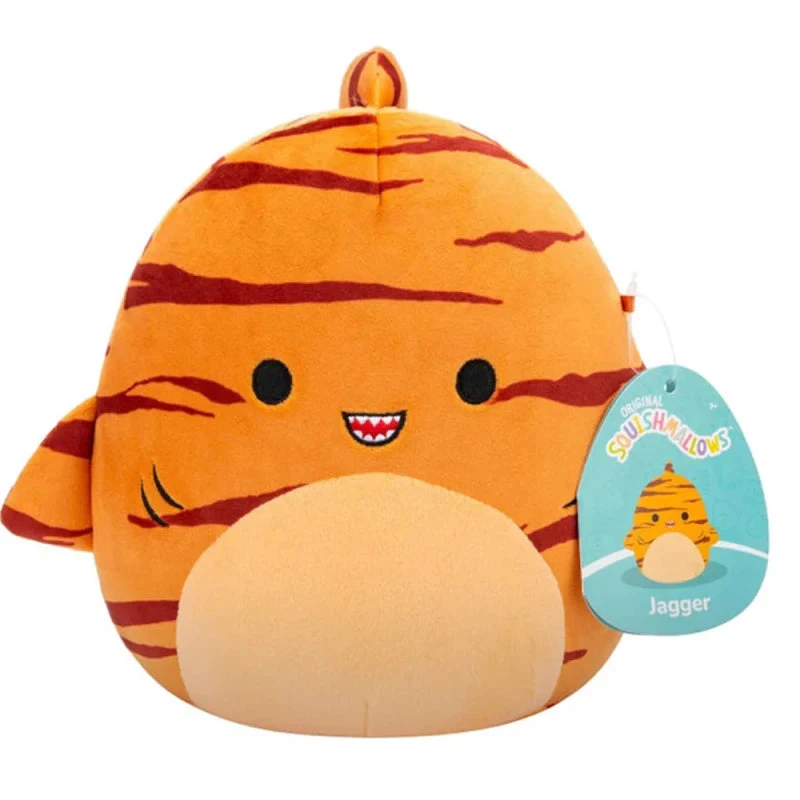 Jazwares Sqk Little Plush 7.5 Squishmallows Tbd Brown Bulldog W Dark Brown Spots