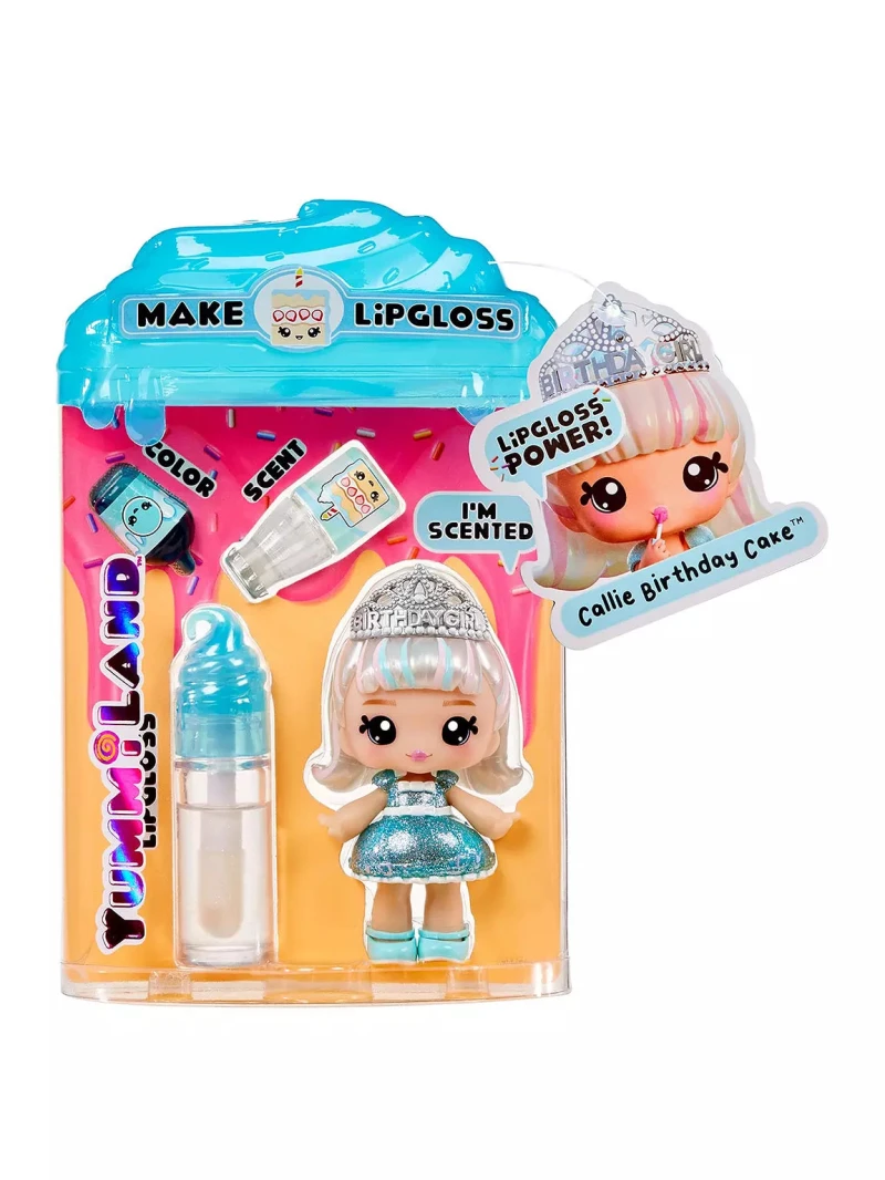 Yummiland Lipgloss Doll Callie Birthday Cake