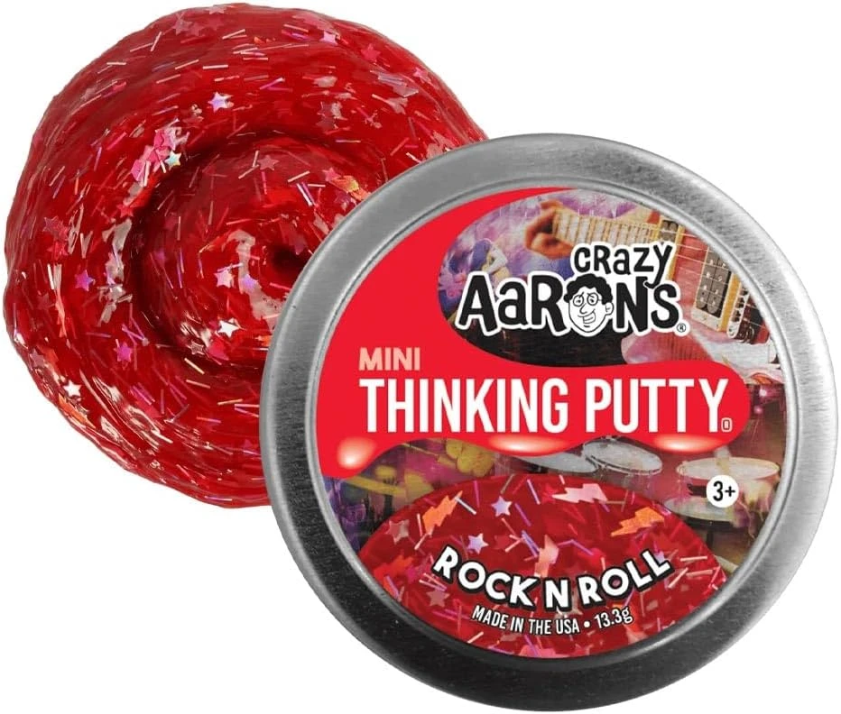 Crazy Aaron Mini Rock N Roll Thinking Putty Tin