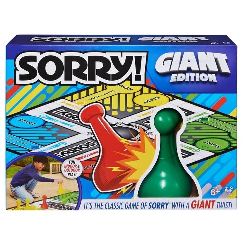 Giant Sorry! Classic Family Board Game