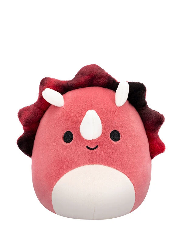 Sqk Little Plush 5 Squishmallows Tristan Red Triceratops