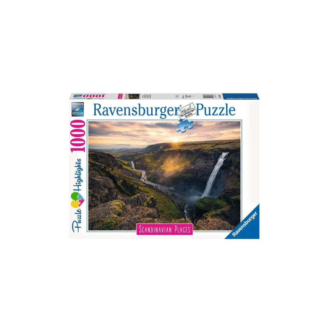 Ravensburger: el Haifoss of Island -1000pc