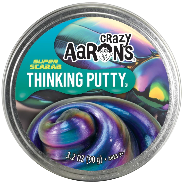 Crazy Aaron Super Scarab Full Size Thinking Putty Tin