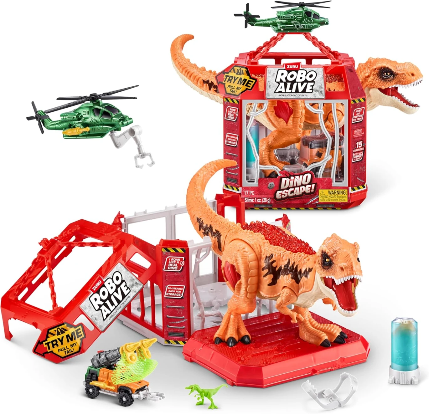 Zuru Robo Alive Dino Escape Playset Series 1