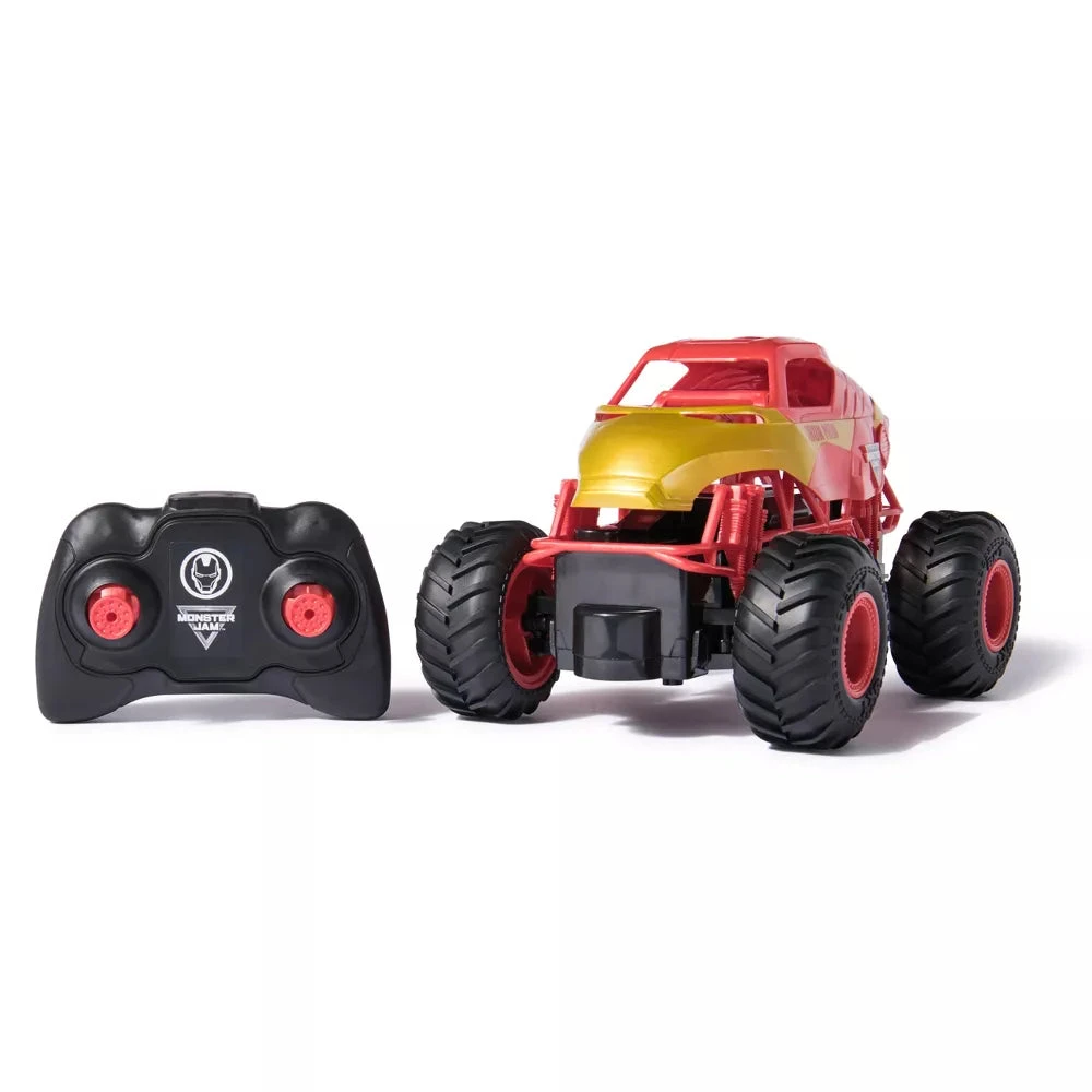 Spin Master Monster Jam Marvel Iron Man Rc Monster Truck