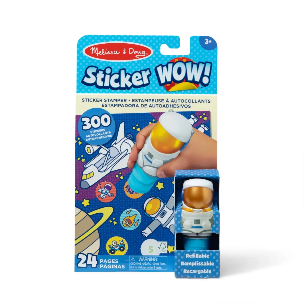 Melissa & Doug Sticker Wow Activity Pad Set Astronaut