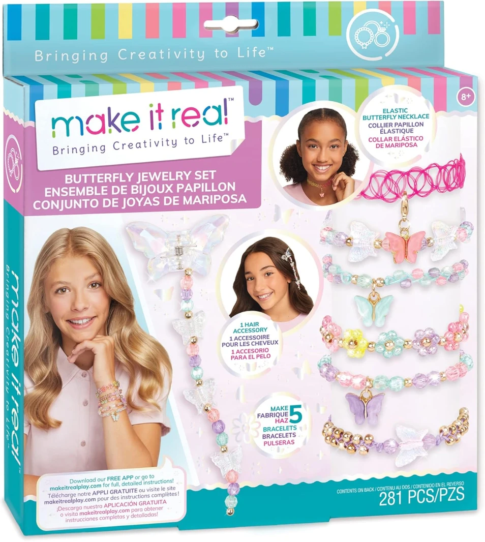 Make It Real Butterfly Jewelry Set