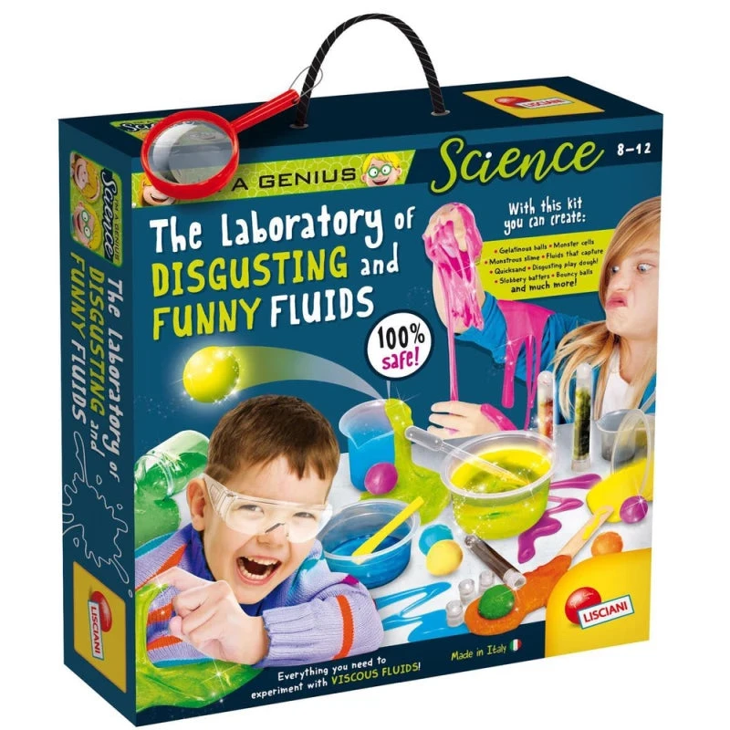 Lisciani IMA Genius Laboratory Disgusting Funny Fluids