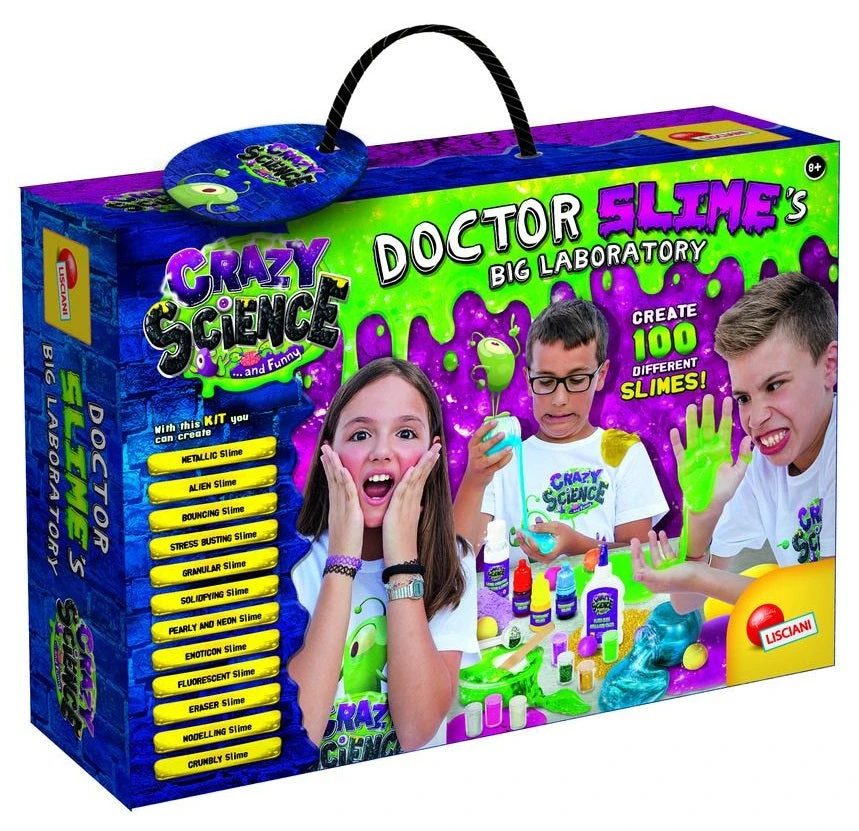 Lisciani Crazy Science The Laboratory Of Doctor Slime