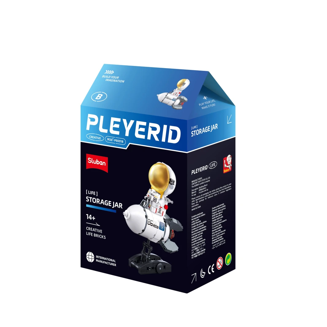 Sluban Pleyerid Maro Astronaut 3 Types