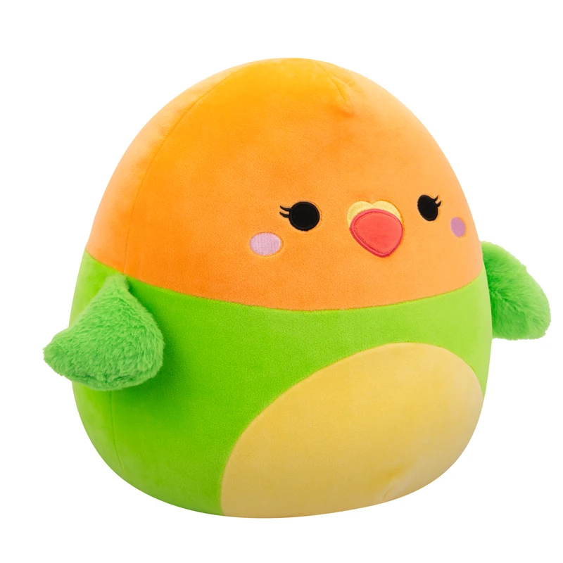 Sqk Large Plush 14 Squishmallows Tbd Green And Orange Love Bird