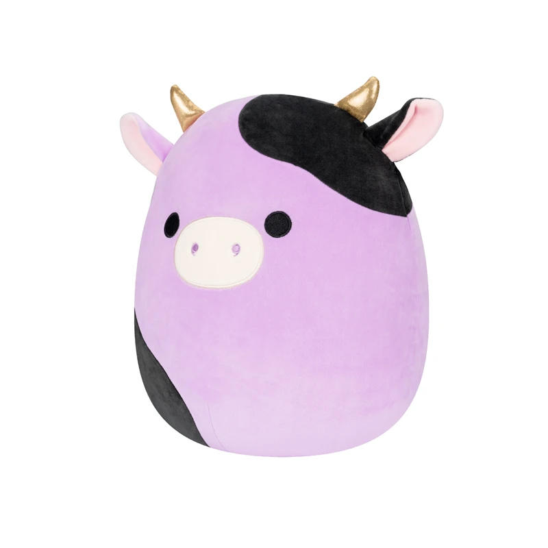 Sqk Little Plush 5 Squishmallows Alexie Purple And Black Cow