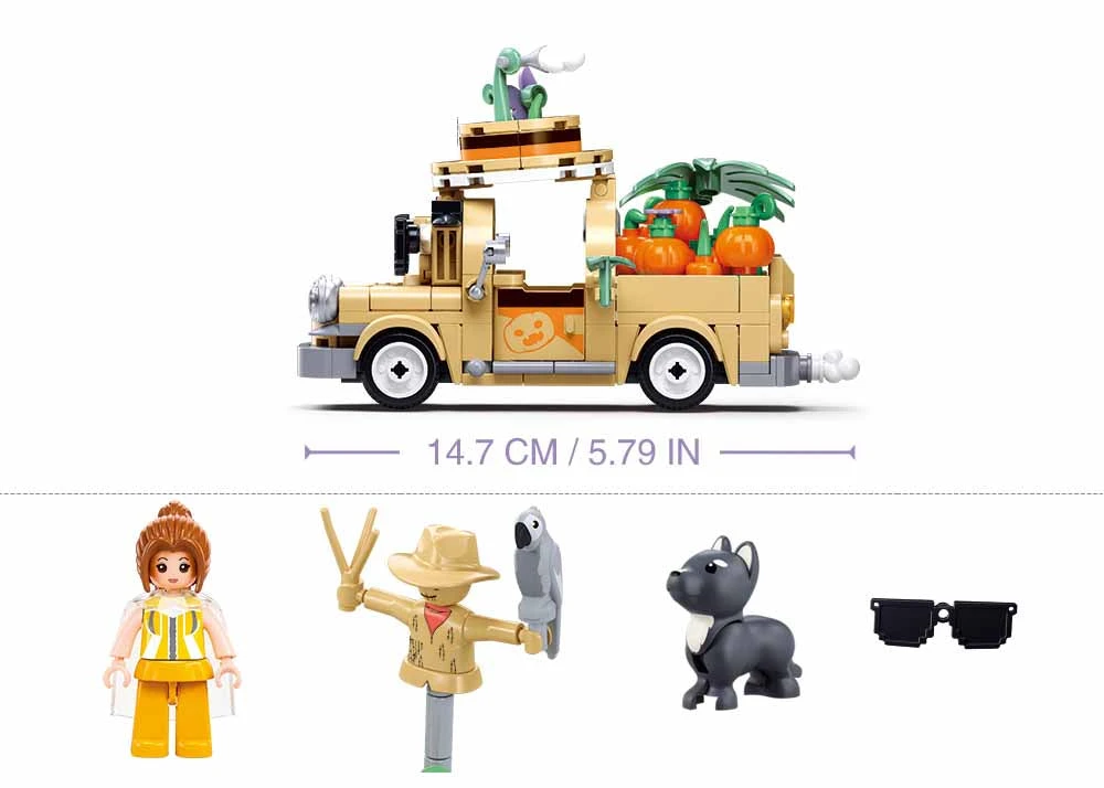 Sluban Girls Dream Fruit Truck 292 Pcs