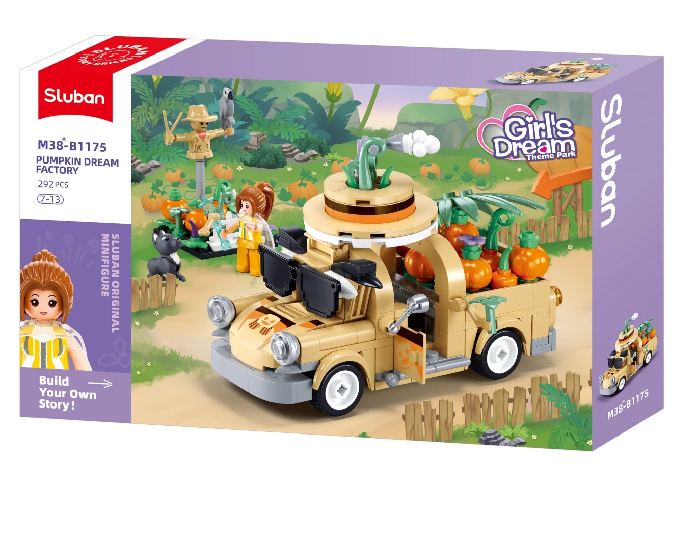 Sluban Girls Dream Fruit Truck 292 Pcs