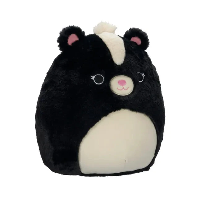 Squishmallows Med Plush 12 Fuzzamallows Selma Blk Wht Skunk