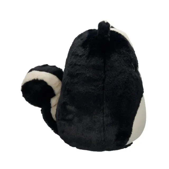Squishmallows Med Plush 12 Fuzzamallows Selma Blk Wht Skunk