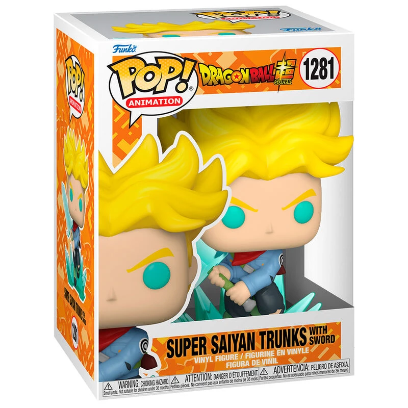Pop Animation: Dragon Ball - Super Saiyan Trunks with Sword