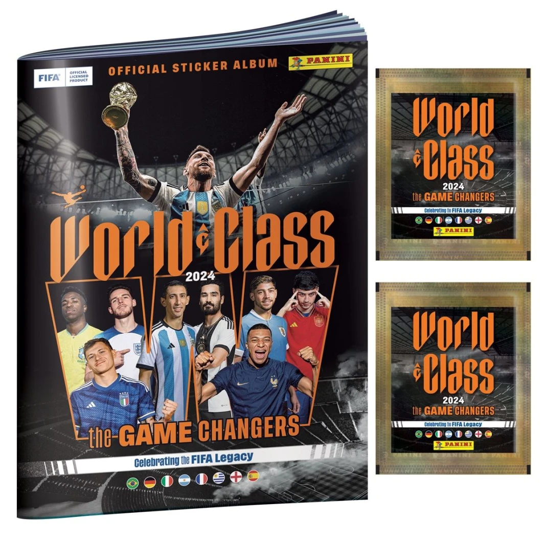 Panini World Class Stickers Pack Of Five