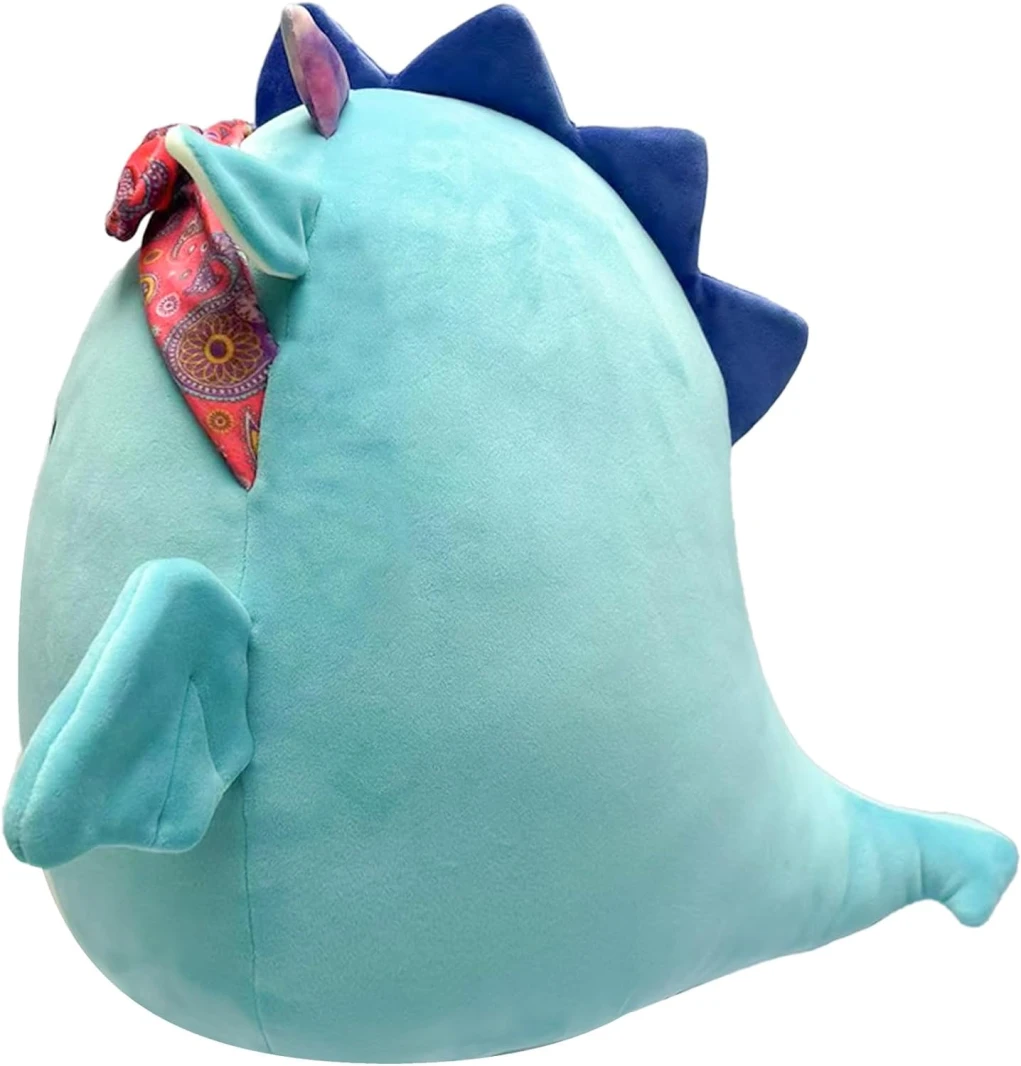 Squishmallows Little Plush Tatiana Dark Dragon With Bandana