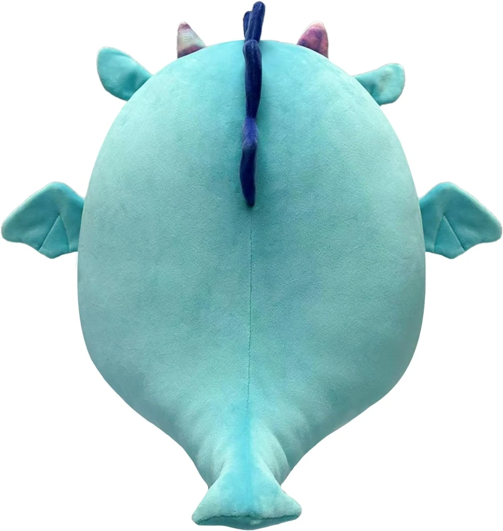 Squishmallows Little Plush Tatiana Dark Dragon With Bandana