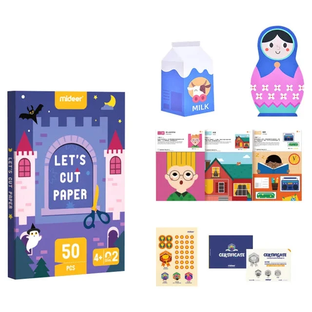 Mideer Let'S Cut Paper-Middle