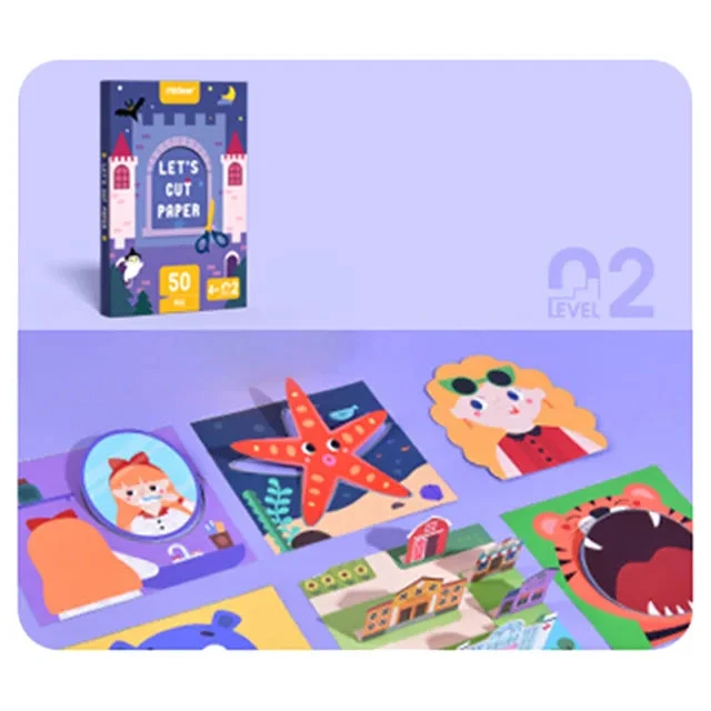 Mideer Let'S Cut Paper-Middle