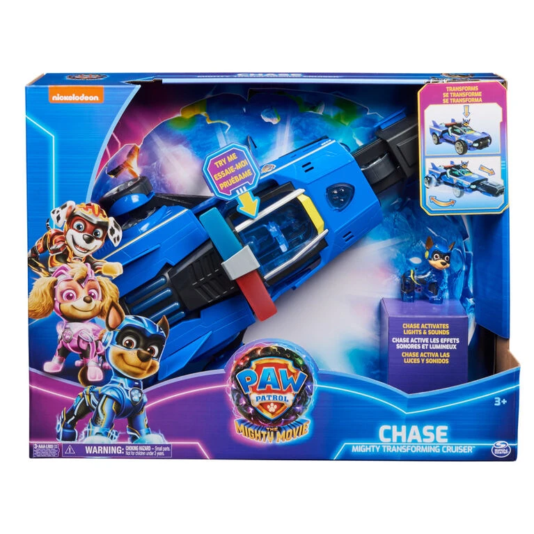 Paw Patrol movie 2 Transforming cruiser chase