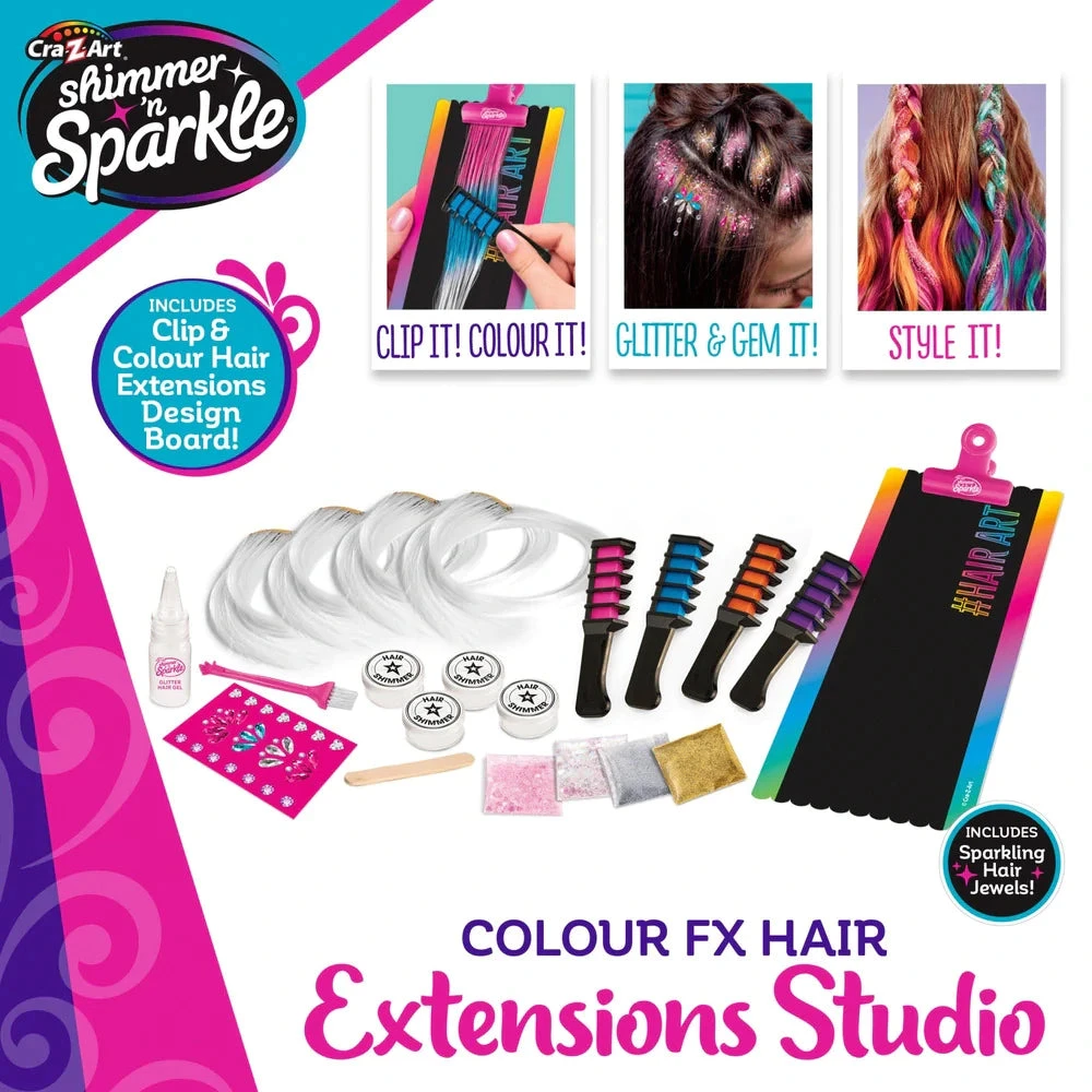 Shimmer N Sparkle Color Fx Hair Extension Studio