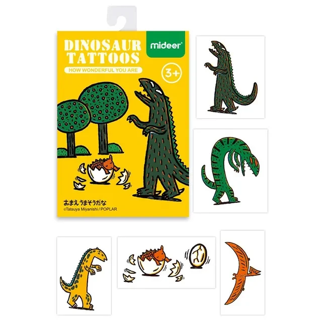 Mideer - Dinosaur Tattoos - How Wonderful You Are