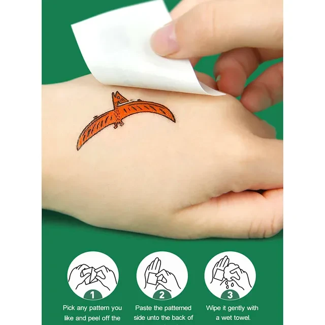 Mideer - Dinosaur Tattoos - How Wonderful You Are