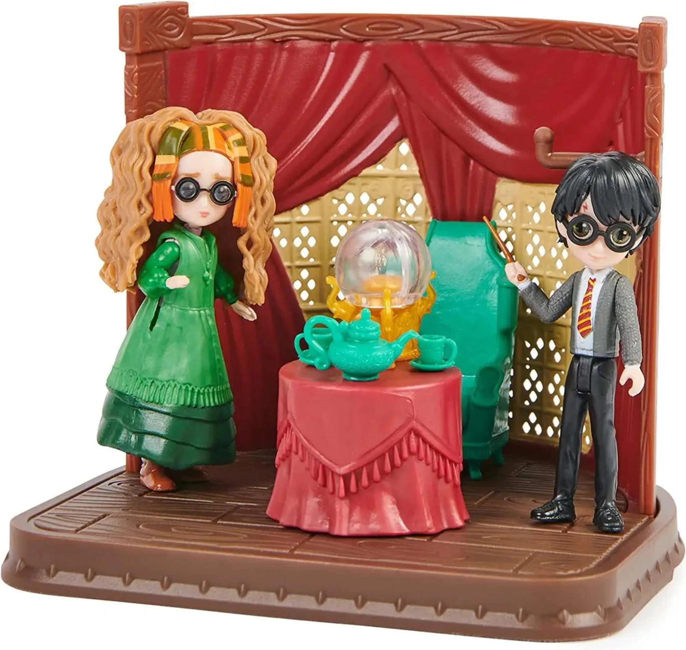 Ww Magical Minidivinationplyst-Profr Trelawney & Harry